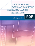 K.J. Joseph - Information Technology, Innovation System and Trade Regime in Developing Countries - India and The ASEAN (2006)
