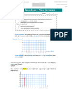 Guía de Aprendizaje - Plano Cartesiano-8 Básico A