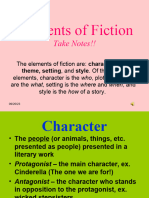 Elements of Fiction PP Day 12