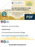SDGs For Community Empowerment - Keynote 22 Agustus