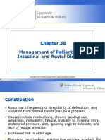 Management of Patients With Intestinal and Rectal Disorders