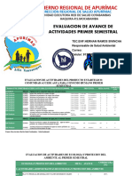 Salud Ambiental I Semestre