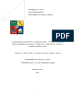 La Consideración de Normas de Derecho Penal Internacional en Las Resoluciones En....