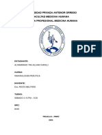 Informe Inmunología Semana 1 - 7