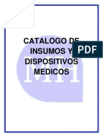 Catalogo de Insumos