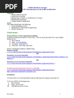 Oracle Database Management Lab-01-S20