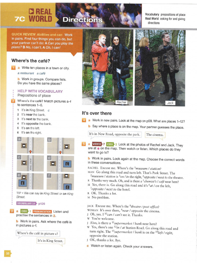 F2F Starter - UNIT 7C | PDF