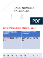 Dictado Numero Naturales