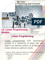 L6.Linear Programming Models