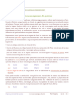 Diferencias Regionales Del Quechua: Pasar Al Siguiente: ¿Es El Quechua Una Lengua o Son Varias?