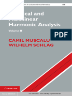 Classical and Multilinear Harmonic Analysis II