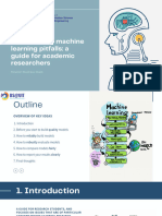 (DS@UIT Seminar) How To Avoid Machine Learning Pitfalls A Guide For Academic Researchers