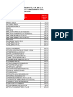 Lista de Precios Enero 2023 Público