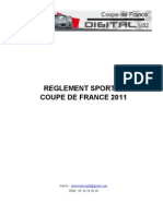 Reglement Sportif Coupe de France 2011-1