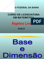 Álgebra Linear 09
