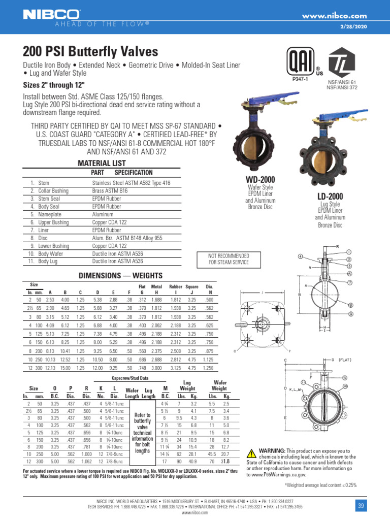 valvula-mariposa-nibco-tipo-lug-pdf-materials-mechanical-engineering