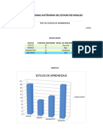 Test Estilos Aprendizaje