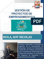 Gestion de Proyectos de Emprendimiento II