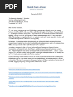 Letter To DHS On Chinese Nationals at The Border