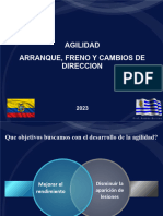 Agilidad, Arranque, Freno y Cambios de Direccion. Ecuador 2023