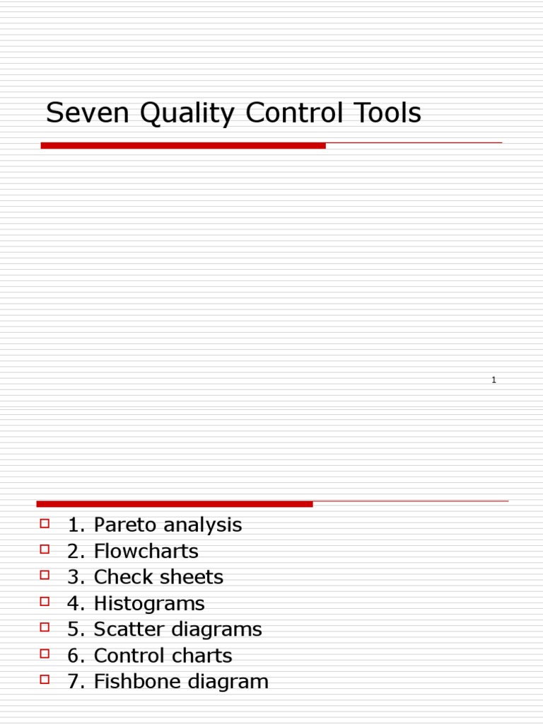 Seven Quality Control Tools Business Computing And Information