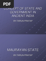 F5edaconcept of State and Government in Ancient India.