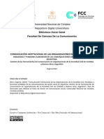 Etkin Comunicación Institucional de Las Organizaciones de La Sociedad Civil