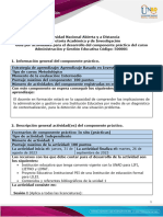 Guía - Unidad 1 - Fase 2 - Componente Práctico - Práctica Educativa y Pedagógica