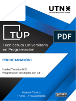 TUP 1C PI TEO U2 ProgramacionObjetosConC#