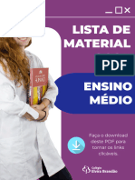 (Ensino Médio) LISTA DE MATERIAL