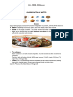 Week5-Classification of Matter
