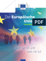 Die EU Was Sie Ist Und Was Sie Tut