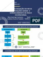 NR 01 - Identificação e Controle de Riscos Ocupacionais 14