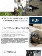 Envenenamiento Por Anuros y Botulismo - Jose Antonio Cortez