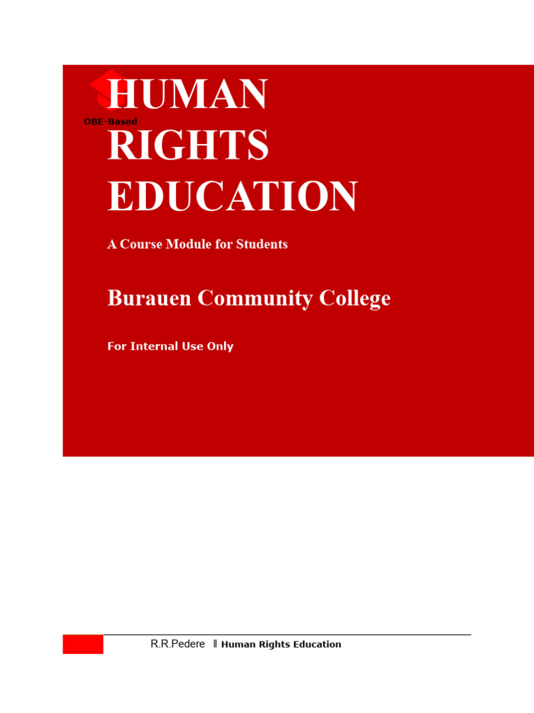 Human Rights Education Midterm Edited | PDF | Human Rights | Police
