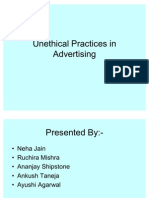 53264724 Unethical Practices in Advertising