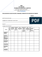 Evaluacion de Capacitacion