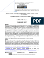 Tendencias en La Comercialización Digital de Las Agencias de Viajes en en El Escenario Del COVID-19