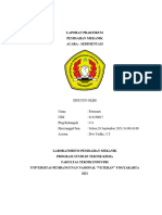 Laporan Praktikum Acara 6 (Sedimentasi)