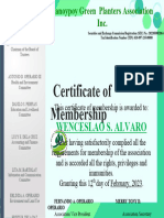 Bagtas Certificate New and Edit