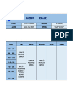 Horario 2