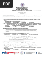 EN8 Diagnostic Test SY2023 2024