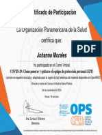 COVID 19 CÃ Mo Ponerse y Quitarse El Equipo de Protecciã N Personal (EPP) - Certificado Del Curso 944695