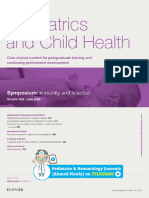 June 2022 Immunity and Infection Pediatrics and Child Health
