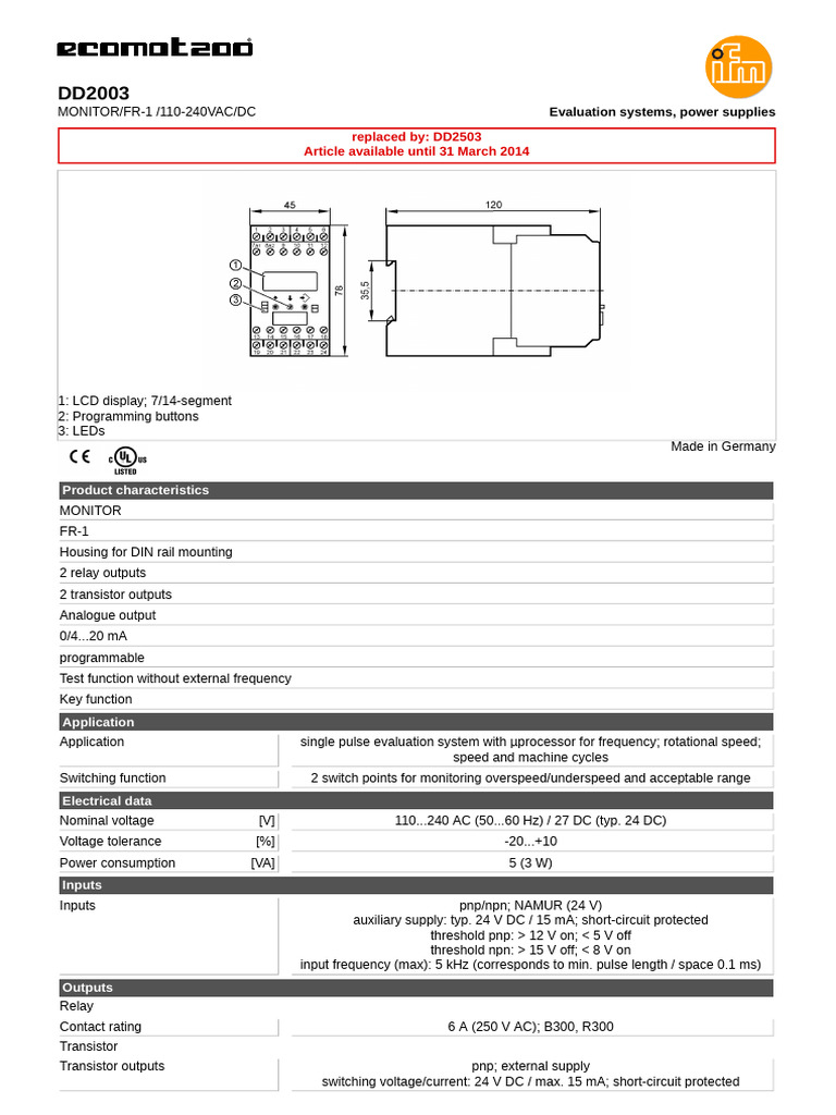 DD2003 | PDF | Bipolar Junction Transistor | Electric Power