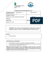 Apc Geografia 8° Ano A - Julho