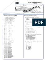 Acidos Inorgánicos-Práctica