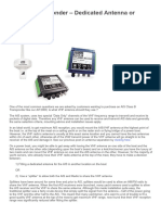 AIS B Transponder - Dedicated Antenna or Splitter