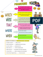 Relative Pronouns 1