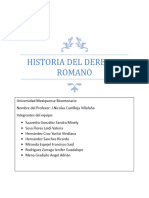 Historia Del Derecho Romano